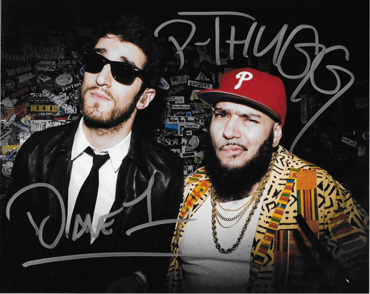Autographed Electro-Funk Duo Chromeo Signed 8x10 Photo Dave 1 & P-Thugg Original