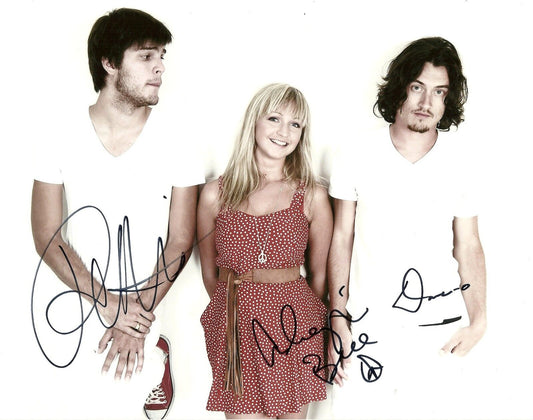 Photo autographiée Hey Ocean Ashleigh Ball David Beckingham David Vertesi 8x10