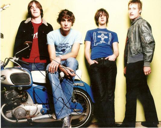 Autographed Lead Vocalist Tyson Ritter The All American Rejects 8x10 Photo