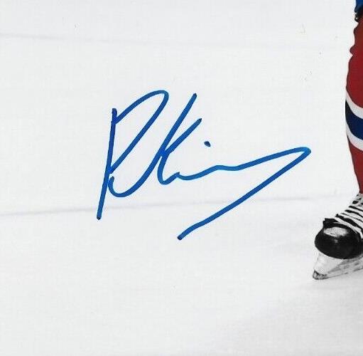 Autographed Montreal Canadiens Riley Kidney 2021 Draft 8x10 Photo #4 Original