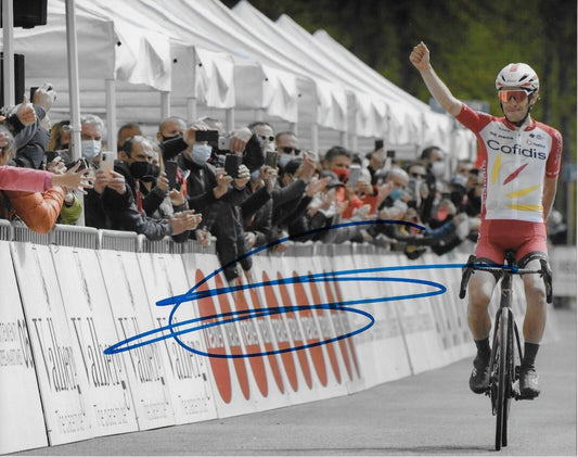 Autographed Cycling Guillaume Martin Cofidis Racing 8x10 Photo #3 Original