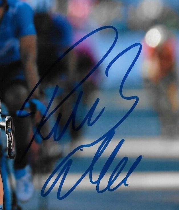 Autographed Cycling Pello Bilbao UCI Team Astana 8x10 Photo #4 Original