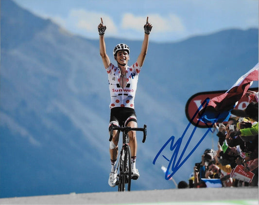 Autographed Cycling Warren Barguil UCI Team Sunweb 8x10 Photo #6 Original