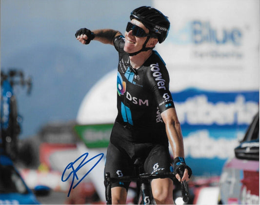 Autographed Cycling Romain Bardet UCI Team DSM-Firmenich 8x10 Photo #2 Original