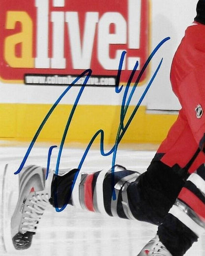 Autographed Columbus Blue Jackets Rick Nash 8x10 Photo #8 Original