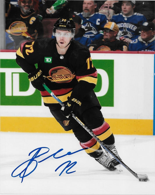 Autographed Vancouver Canucks Anthony Beauvillier 8x10 Photo #3 Original