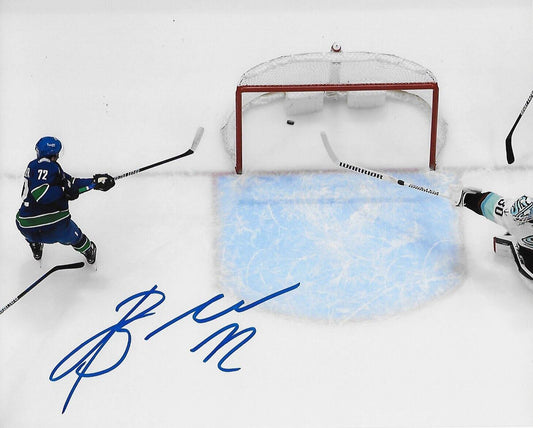 Autographed Vancouver Canucks Anthony Beauvillier 8x10 Photo #5 Original