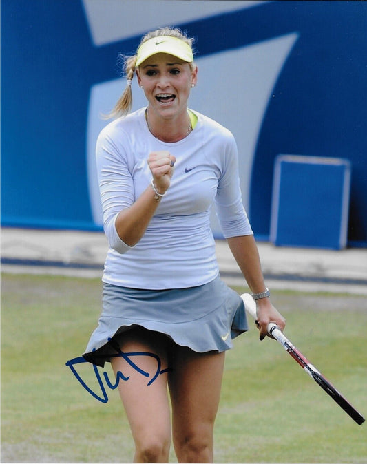 Photo autographiée de Donna Vekic Tennis 8x10 #2 Original