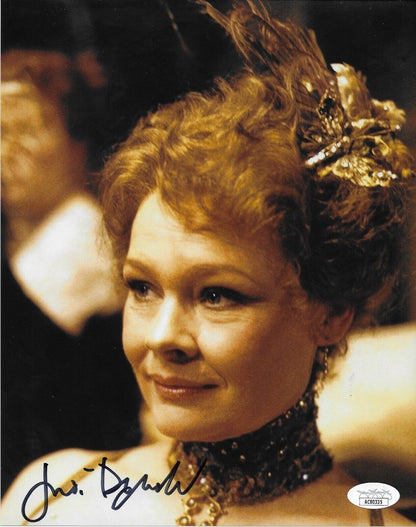 Signed Judi Dench Autographed Original 8x10 Photo #3 with JSA Authentication