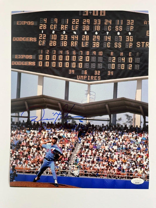 Autographed Montreal Expos signed Dennis Martinez 11x14 Photo 2023 Original JSA