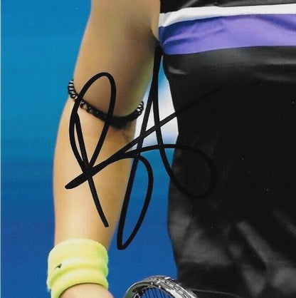 Photo autographiée de Bianca Andreescu 2019 US Open Tennis 8x10 4 Authentification JSA