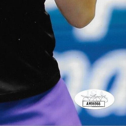 Photo autographiée de Bianca Andreescu 2019 US Open Tennis 8x10 4 Authentification JSA