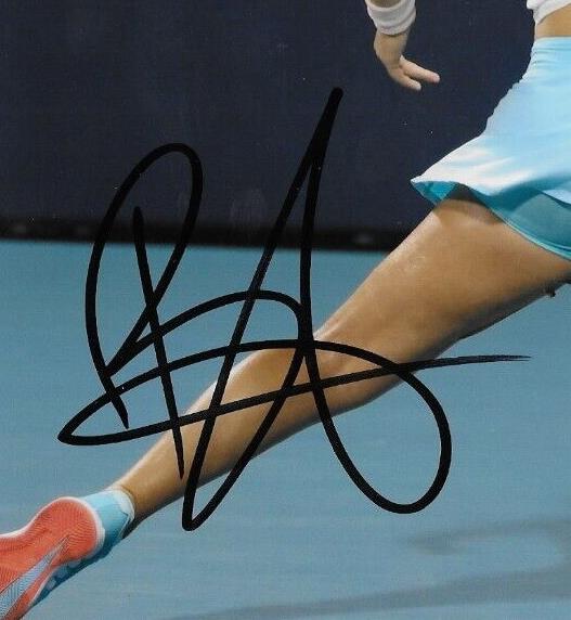 Photo autographiée de Bianca Andreescu WTA Tennis 8x10, 8 authentification originale JSA