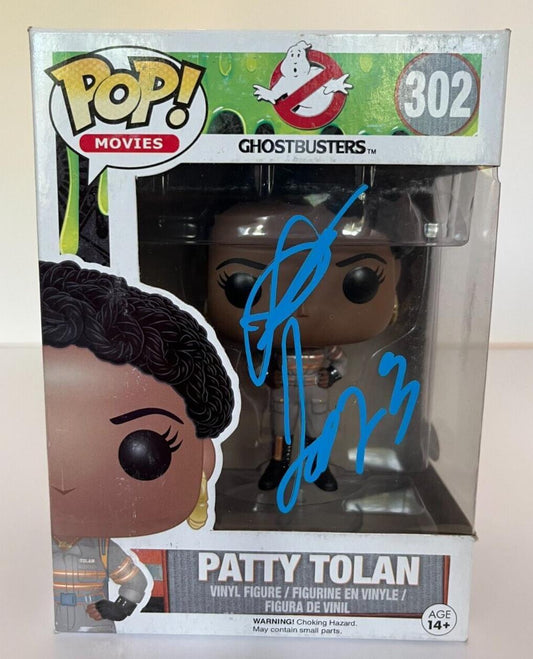 Autographed Leslie Jones signed Ghostbusters Pop Funko JSA certified Patty Tolan