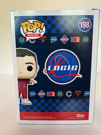 Autographed Logic rapper signed Rock Pop Funko JSA certified  Robert Bryson Hall
