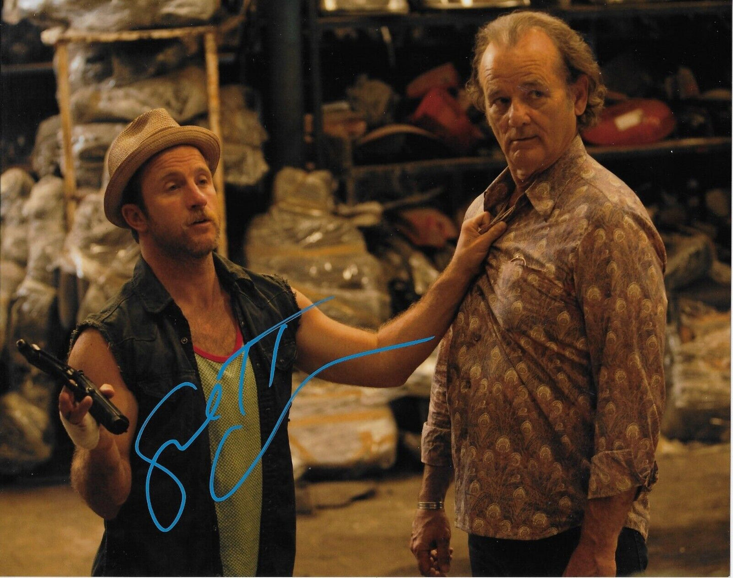 Photo 8x10 signée par l'acteur Scott Caan #4 du film original Rock The Kasbah