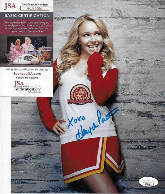 Photo originale autographiée de Hayden Panettiere, format 8x10, n°1, avec authentification JSA