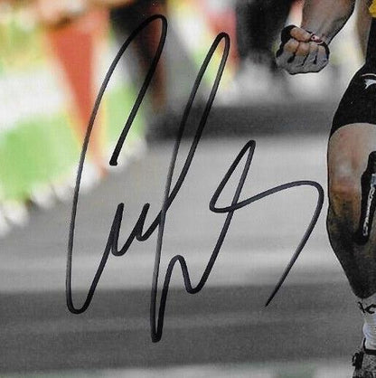 Autographed Cycling Geraint Thomas Team Sky 8x10 Photo #3 Original with JSA