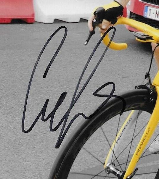 Autographed Cycling Geraint Thomas Team Sky 8x10 Photo #4 Original with JSA
