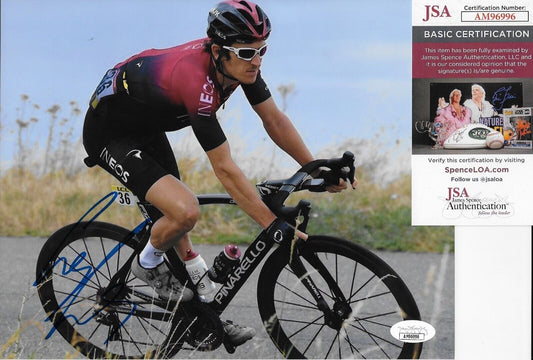 Autographed Cycling Geraint Thomas INEOS Grenadiers 8x10 Photo #7 Original w JSA