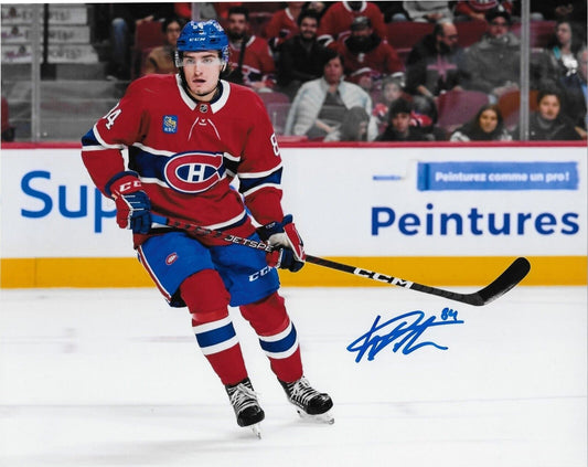 Autographed Montreal Canadiens William Trudeau 8x10 Photo #2 Original