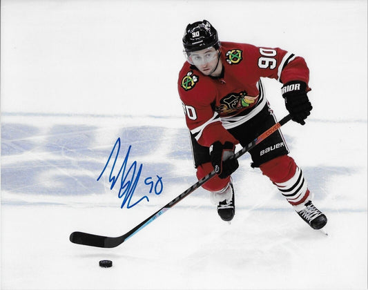 Autographed Chicago Blackhawks Tyler Johnson Signed 8x10 Photo #1 Original