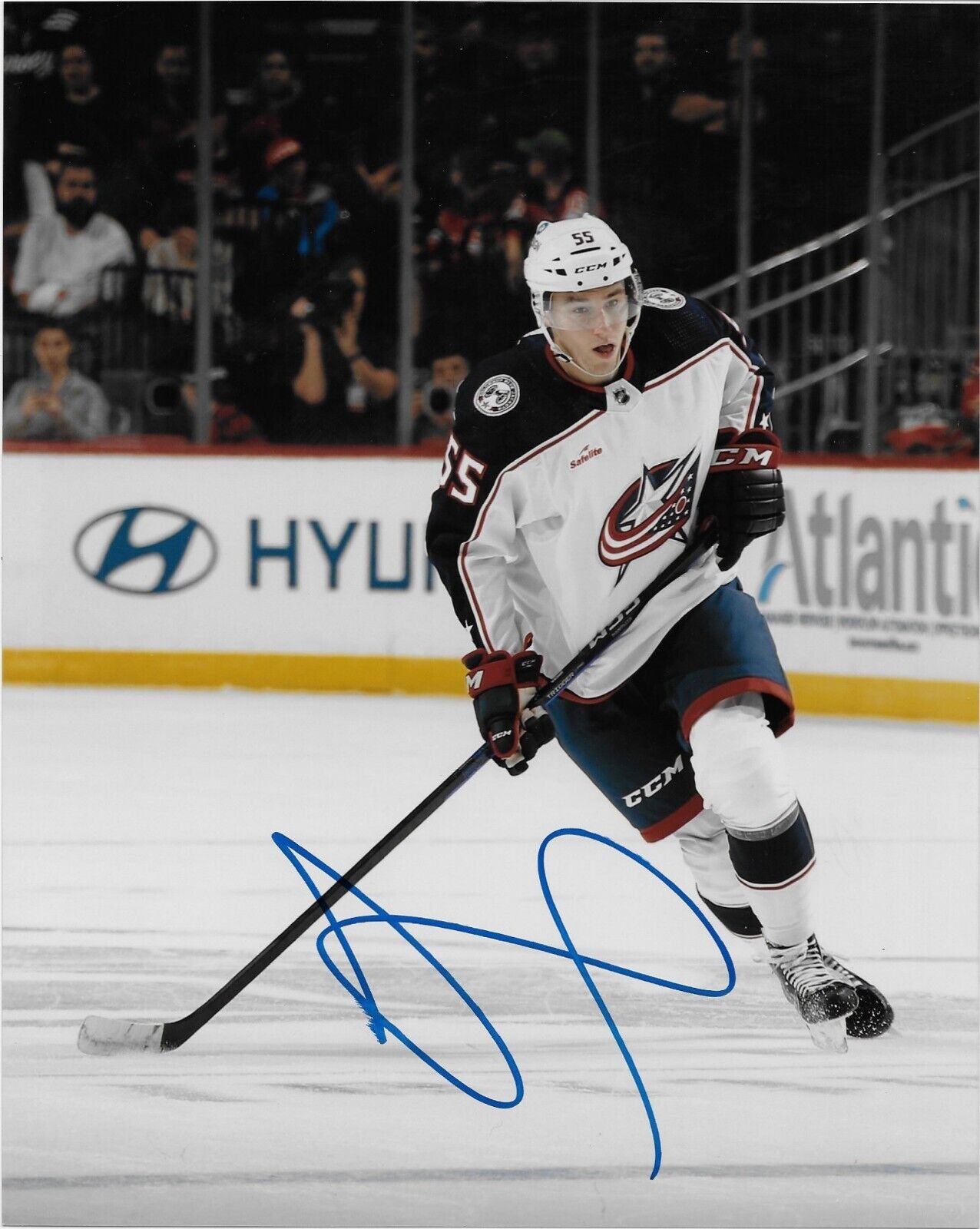 Autographed Columbus Blue Jackets David Jiricek Signed 8x10 Photo #3 Original