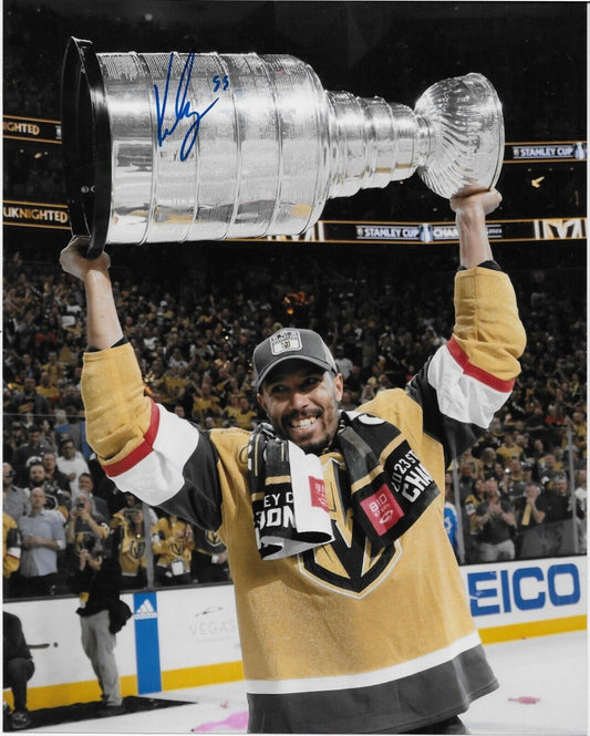 Autographed Vegas Golden Knights Keegan Kolesar Signed 8x10 Photo #1 Original