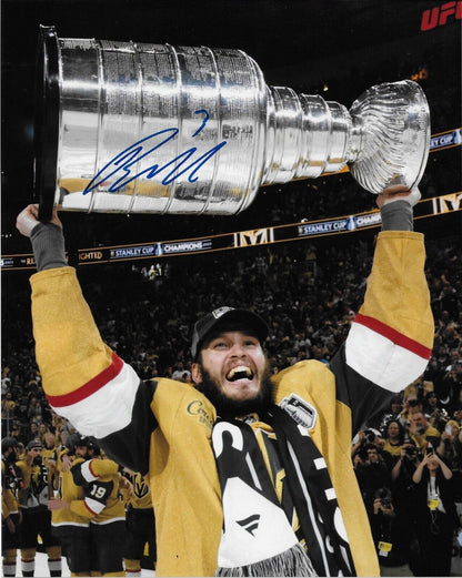 Autographed Vegas Golden Knights Brayden McNabb Signed 8x10 Photo #1 Original