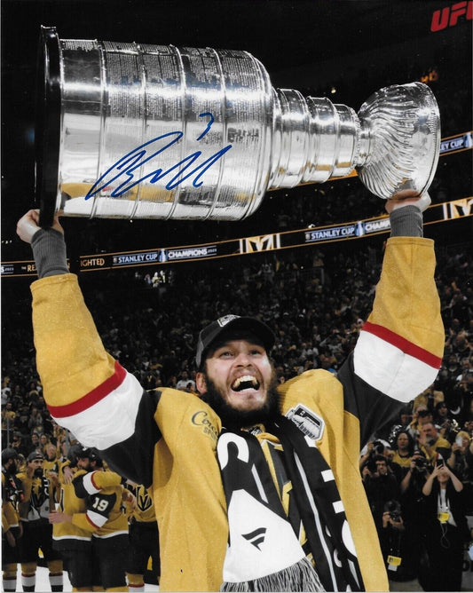 Autographed Vegas Golden Knights Brayden McNabb Signed 8x10 Photo #1 Original