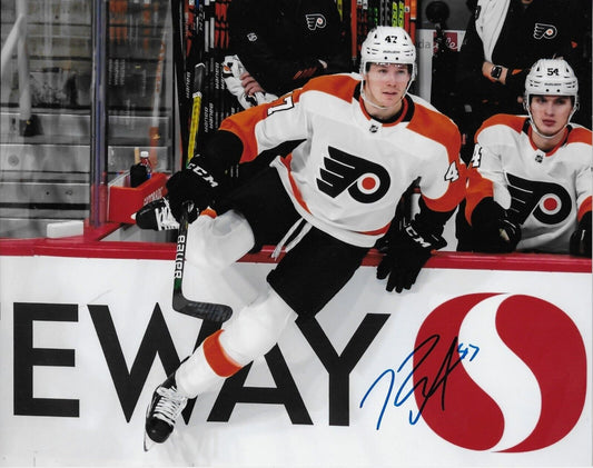 Signed Ronnie Attard Philadelphia Flyers Autographed 8x10 Photo #5 Original