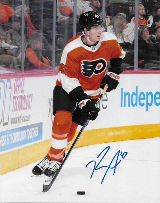 Signed Ronnie Attard Philadelphia Flyers Autographed 8x10 Photo #6 Original