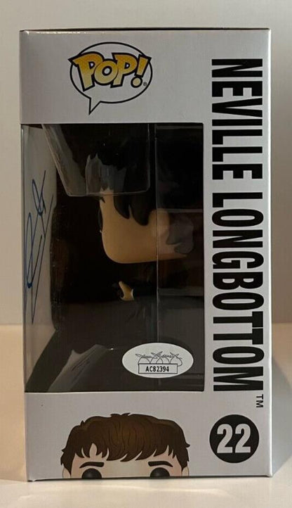 Autographed  Matthew Lewis signed Harry Potter Neville Longbottom Funko JSA 2