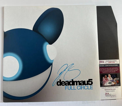 Autographed Deadmau5 Full Circle LP signed Vinyl  JSA Joel Zimmerman