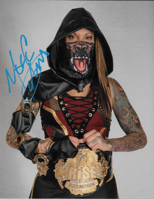 Photo de lutte autographiée signée AEW 8x10 de Mercedes Martinez n°1 originale