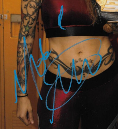 Photo de catch autographiée Mercedes Martinez signée AEW 8x10 #3 Original