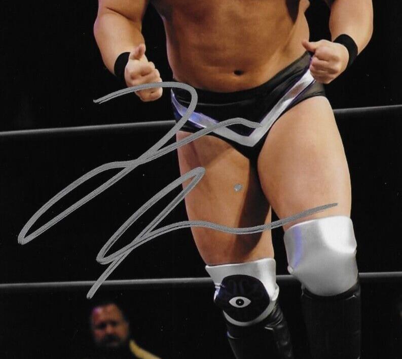 Autographed Wrestling John Silver  Signed AEW 8x10 Photo #1 Original