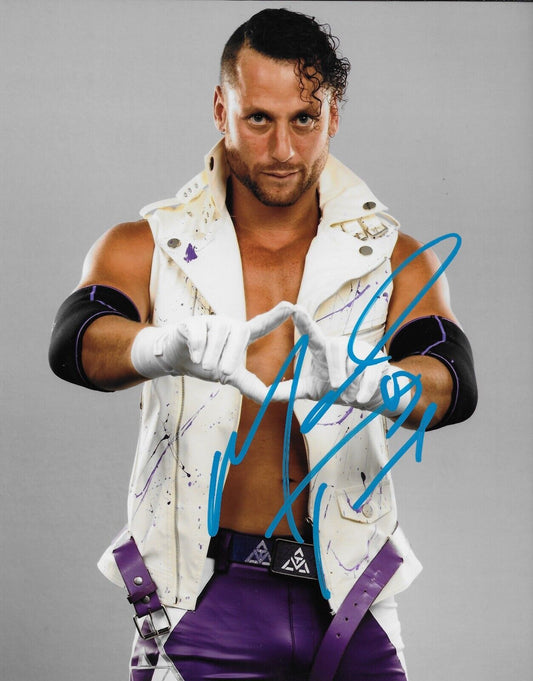 Photo autographiée de 8x10 de Roderick Matt Taven AEW #1 originale