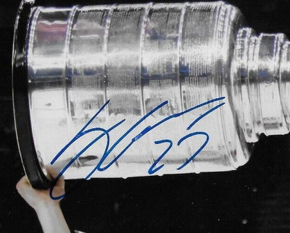 Autographed Colorado Avalanche Logan O'Connor Stanley Cup 8x10 Photo #1 Original