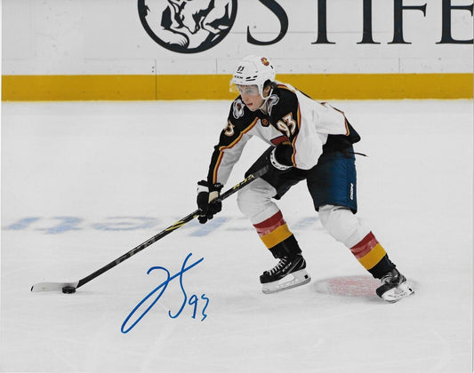 Autographed Colorado Avalanche Signed Jean-Luc Foudy 8x10 Photo #4 Original