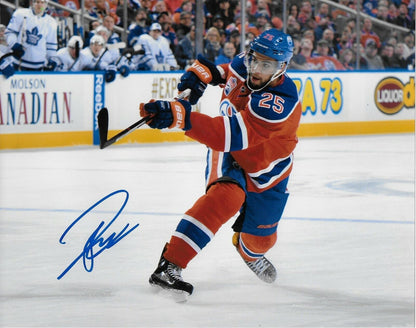 Autographed Edmonton Oilers Darnell Nurse Signed 8x10 Photo #1 Original
