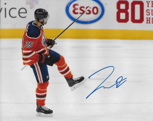 Autographed Edmonton Oilers Darnell Nurse Signed 8x10 Photo #4 Original