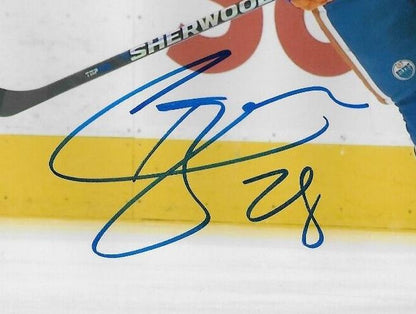 Autographed Edmonton Oilers Connor Brown Signed 8x10 Photo #1 Original