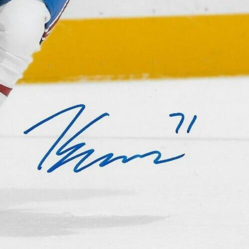 Autographed Montreal Canadiens Jake Evans Signed 8x10 Photo #6 Original