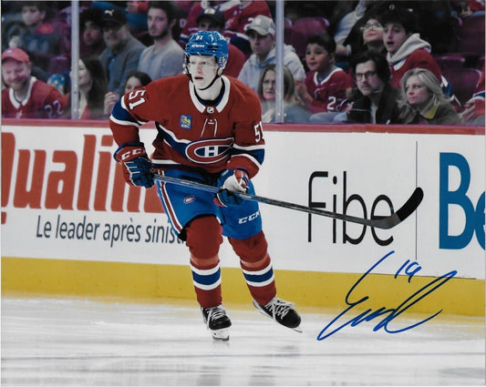 Autographed Montreal Canadiens Emil Heineman Laval Rocket 8x10 Photo #5 Original