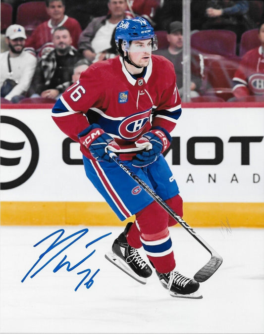 Autographed Montreal Canadiens Jared Davidson Signed 8x10 Photo #1 Original