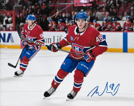 Autographed Montreal Canadiens Filip Mesar Signed 8x10 Photo #3 ORIGINAL