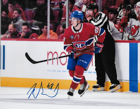 Autographed Montreal Canadiens Filip Mesar Signed 8x10 Photo #8 ORIGINAL