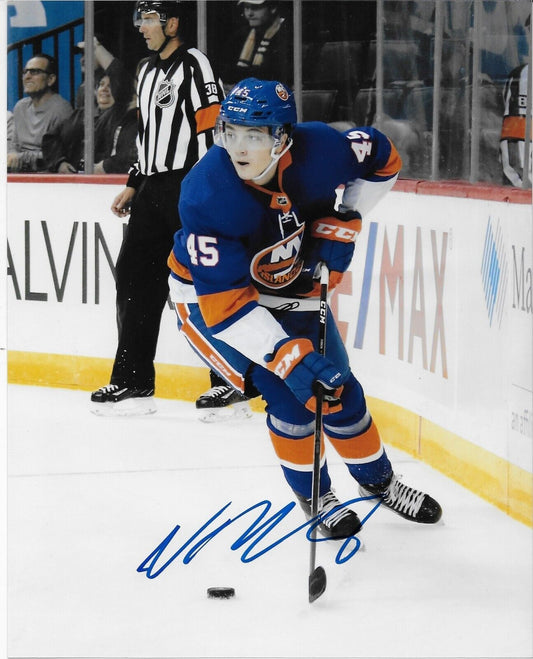 Autographed New York Islanders Noah Dobson Signed 8x10 Photo #2 Original