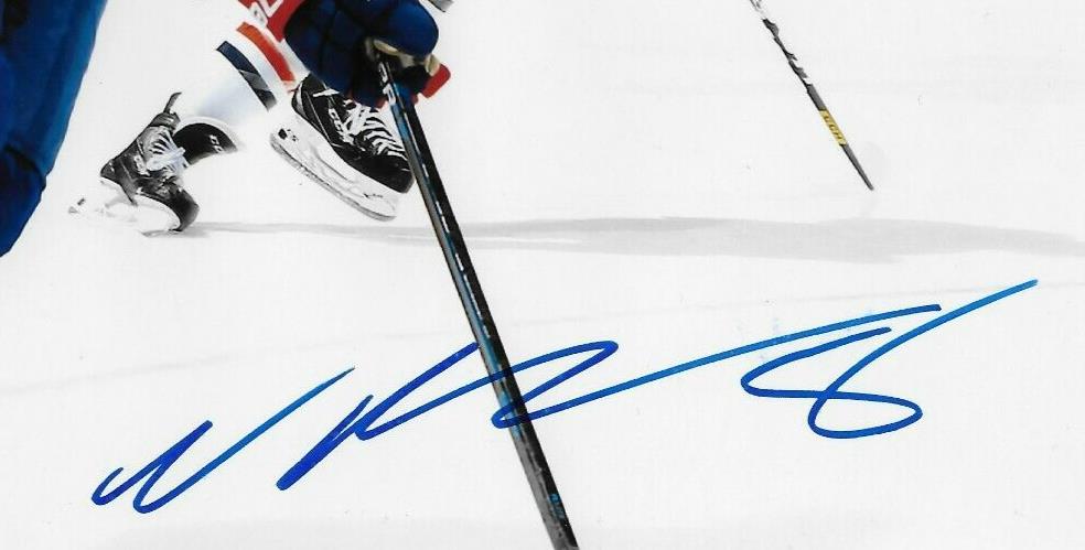 Signed Noah Dobson New York Islanders Autographed 8x10 Photo #4 Original
